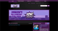 Desktop Screenshot of powpromos.com